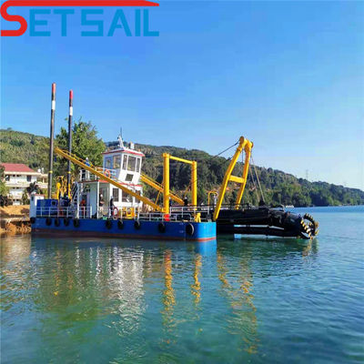Hydrocyclone 26 Inch River Sand Dredging Boat with 6000 Cubic Meter Per Hour Water Flow