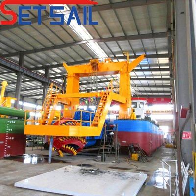 Suction Dredger with Siemens PLC System and 6000 Cubic Meter Per Hour Water Flow