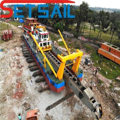 Cummins Diesel Power Type Dredging Ship with Condition and Total Length 17-50 Meters