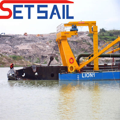 Total Length 17-50 Meter Dredger Set Sail Experienced Dredgers Accepts Initial Payment