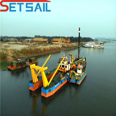 Siemens PLC System Dredge Machine Sand Pumping Cutter Suction Dredger for Hydrocyclone