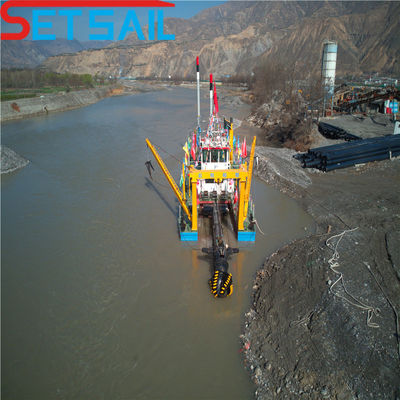 Submersible Cutter Sand Suction Dredger with 6000 Cubic Meter Per Hour Water Flow