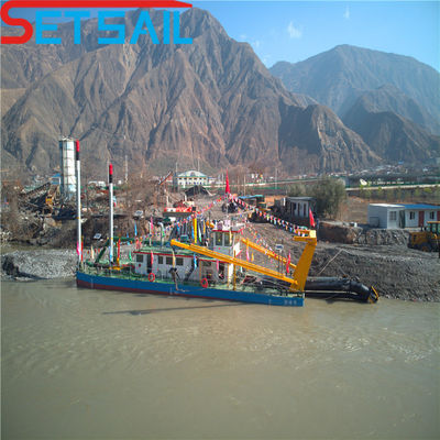 Submersible Cutter Sand Suction Dredger with 6000 Cubic Meter Per Hour Water Flow