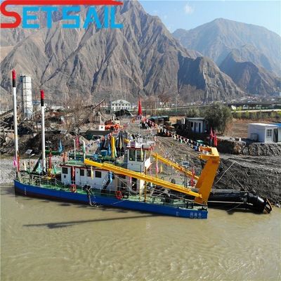 Submersible Cutter Sand Suction Dredger with 6000 Cubic Meter Per Hour Water Flow