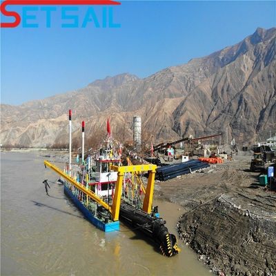 Submersible Cutter Sand Suction Dredger with 6000 Cubic Meter Per Hour Water Flow