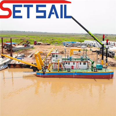 Sand Gravel Dredging Cutter Suction Dredger Dredging Depth 0.5 Meter 30 Meter Option