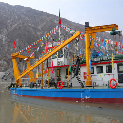 6 Kilometer Maximum Discharge Distance Cutter Suction Dredger with Siemens PLC System