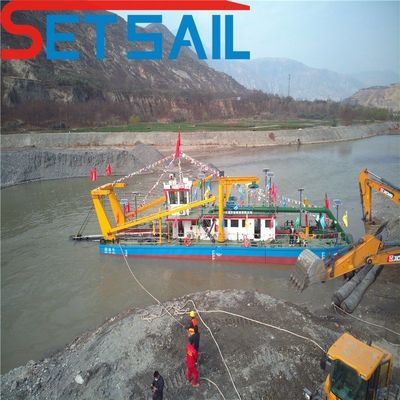 Dredging Depth 0.5-30 Meter Siemens PLC System Mining Gold Cutter Suction Sand Dredger