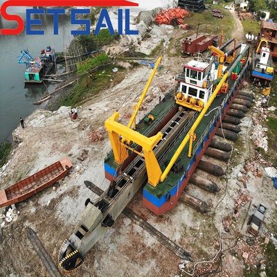 Hydraulic Sand Mining Cutter Suction Dredger Ship with Hydrocyclone Cyclone Type