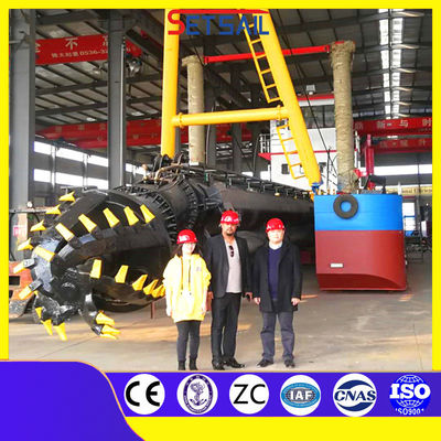 100m3-20000m3 Water Flow Diesel Engine Power Trailing Hopper Cutter Suction Mud Dredger