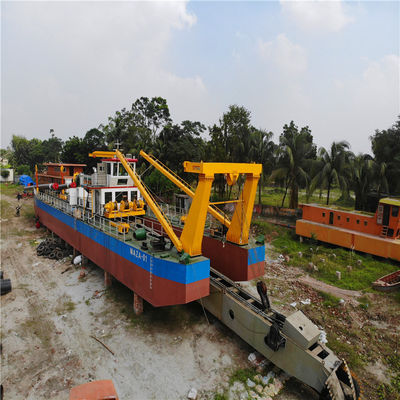 3900.00cm * 750.00cm * 200.00cm Package Size Cutter Suction Dredger for Sea Sand Dredging