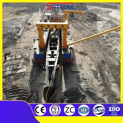 Qihang 20m Dredging Depth Cutter Suction Slurry Dredger Total Length 38m