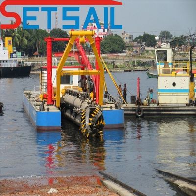 1200 Cubic Meter Per Hour Cutter Suction River Sand Dredger for Inland Waterway River