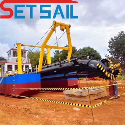 500-2000m Discharge Distance CTS Slot Type Hydraulic System 24 Inch Cutter Suction Dredger