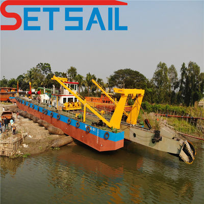 500-2000m Discharge Distance CTS Slot Type Hydraulic System 24 Inch Cutter Suction Dredger