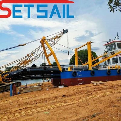 500-2000m Discharge Distance CTS Slot Type Hydraulic System 24 Inch Cutter Suction Dredger