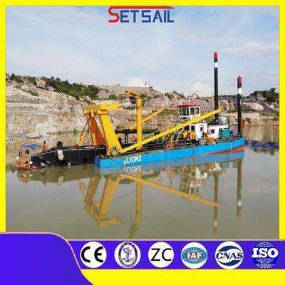450-600mm Discharge Pipe Diameter 24 Inch Cutter Suction Dredger for Heavy Duty Mining