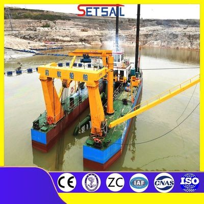 450-600mm Discharge Pipe Diameter 24 Inch Cutter Suction Dredger for Heavy Duty Mining