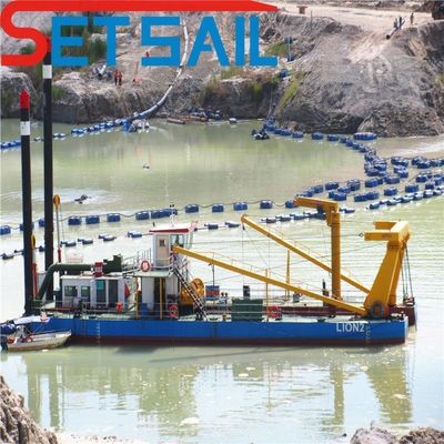 Large Scale Dredging Sand Dredger Dredging Depth 4m-25m Water Flow 400-20000 Cubic Meter