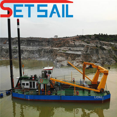 Large Scale Dredging Sand Dredger Dredging Depth 4m-25m Water Flow 400-20000 Cubic Meter