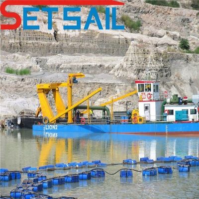 Large Scale Dredging Sand Dredger Dredging Depth 4m-25m Water Flow 400-20000 Cubic Meter