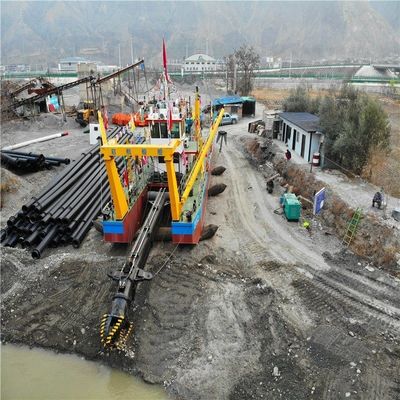 4000m3 Diesel Engine Water Flow Cutter Suction Dredger with Customized Request and 1-2