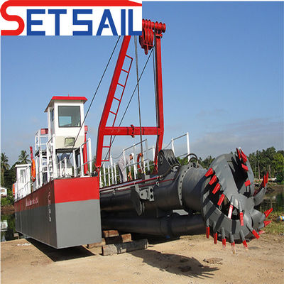 Smooth and Effective Dredging Cutter Suction Dredger Boat with Cummins Diesel Engine