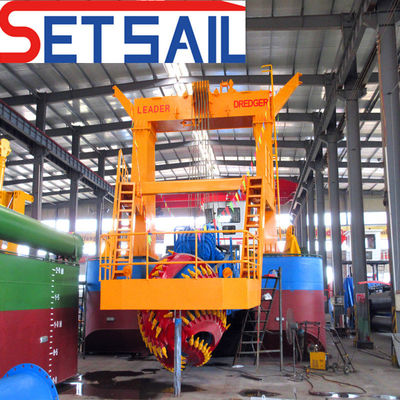 3500m3 Water Flow Cutter Suction Dredger with Siemens PLC and Rexroth Hydraulic System