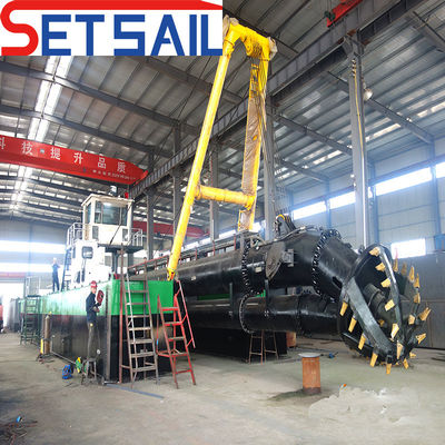 Cutter Suction Dredger with Germany Rexroth Hydraulic Fuel Consumption