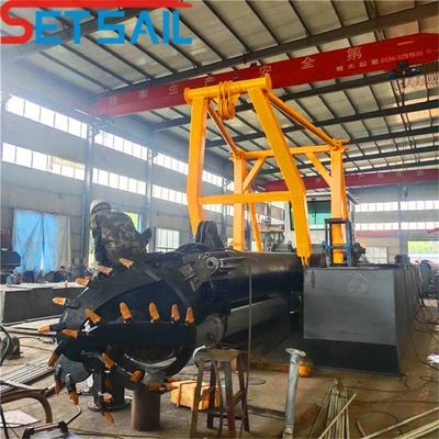 1500m Output Distance Hydraulic Cutter Suction Dredger with 298kw Auxiliary Engine Power