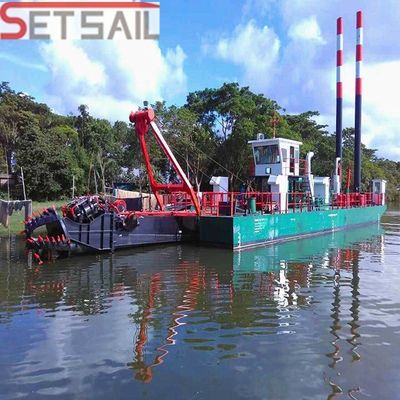1000m3 Capacity Full Hydraulic Cutter Suction Sand Dredger for in Lake and River