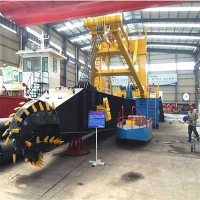 17-60 Meter Total Length Diesel Engine Cutter Suction Dredger QHCSD-1 for River and Lake