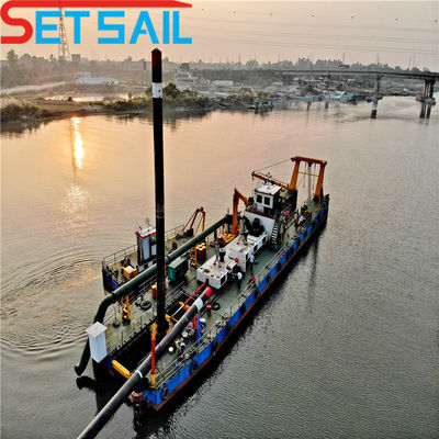 Made 20inch Diesel Engine Cutter Suction Sand Dredger with 2000mm Cutter Head Diameter