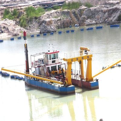 Full Hydraulic Cutter Suction Dredger with Diesel Engine Power and Hydrocyclone Type