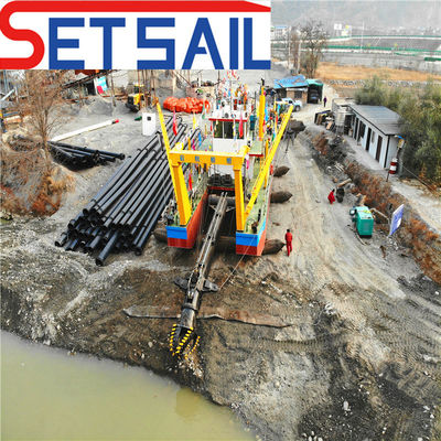 1342kw Main Engine Power 15m Dredging Depth Cutter Suction Dredger with Hydraulic