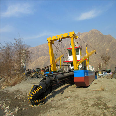 Siemens PLC System Cyclone Type Cutter Head Suction Pump Sand Dredger for River Sand