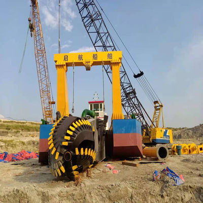 Siemens Hydraulic Diesel Engine 18 Inch Dredger with Cutter Head and Rexroth System