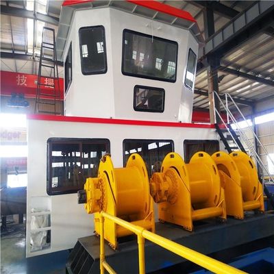 Siemens Hydraulic Diesel Engine 18 Inch Dredger with Cutter Head and Rexroth System