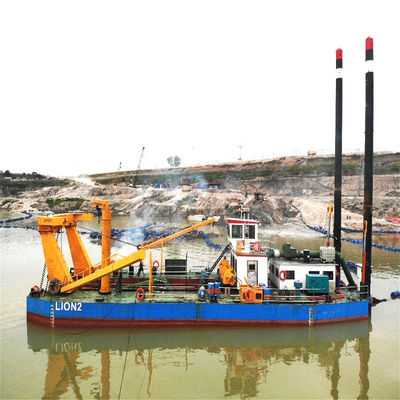 15 Meter Maximum Dredging Depth Hydrocyclone Cutter Suction Sand Dredger for River