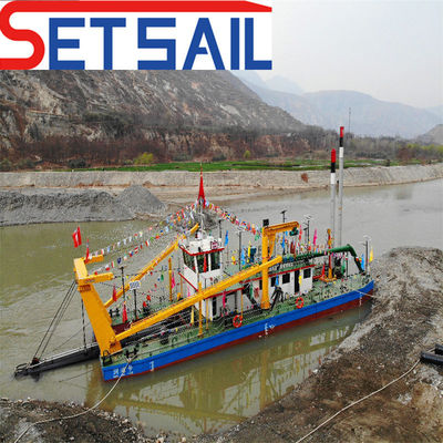 Cutter Suction Dredger with Customized Cutter Head Power 30 Kw to 800 Kw and Diesel Engine