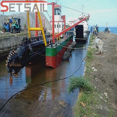 895 Kw Main Engine Power High Capacity 750m3 18 Inch Cutter Suction Dredger with Pump