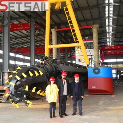 15m Dredging Depth 3000m3 Water Flow Initial Payment 18inch Cutter Suction Dredger