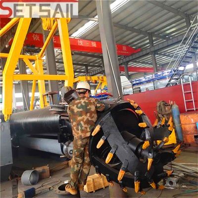 15m Dredging Depth 3000m3 Water Flow Initial Payment 18inch Cutter Suction Dredger