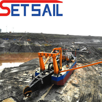 Siemens PLC Cutter Suction Dredger for River Sand Mud by Shijiazhuang Suction Pump
