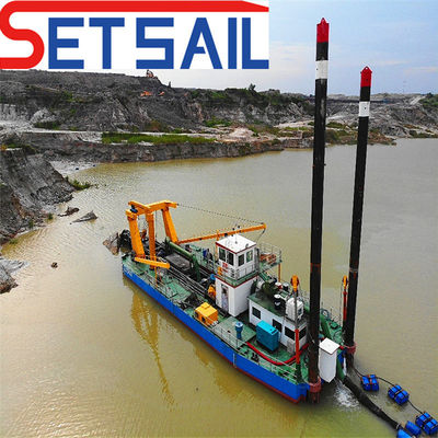 1500m Discharge Distance 18inch Cutter Suction Dredger for Marine Dredging Work