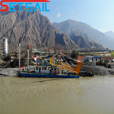 260 Kw Auxiliary Engine Cutter Suction Dredger with CTS Slot Type and Underwater Pump