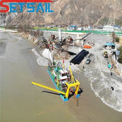 700m3/h Capacity High Capacity Diesel Power Cutter Suction Dredger with Hydraulic Pump