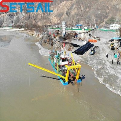 700m3/h Capacity High Capacity Diesel Power Cutter Suction Dredger with Hydraulic Pump