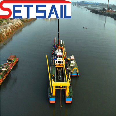 15m 18inch Cutter Suction Dredger for River Sand Dredging Depth Customized Request