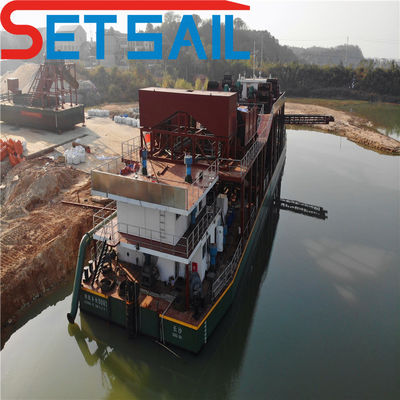 Diesel Power Type High Pressure Sand Pump Mud Dredger with 2.25m Hight and Engine